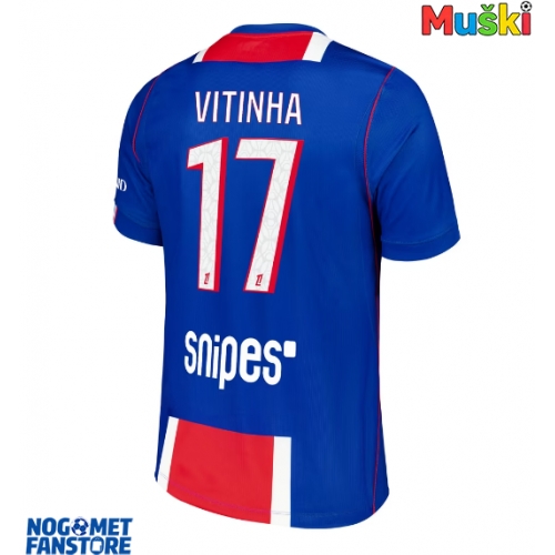 Paris Saint-Germain Vitinha #17 Domaci Dres 2026-27 Kratak Rukav